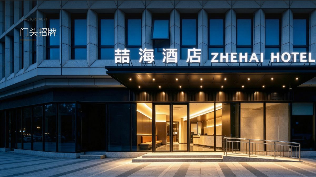 喆海酒店外立面项目
